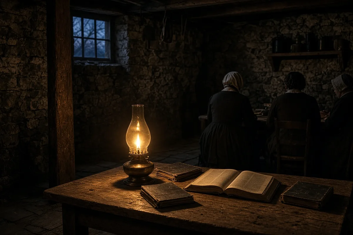 Moody's Sunday school teacher opened the Bible and began to explain the message of Christ.