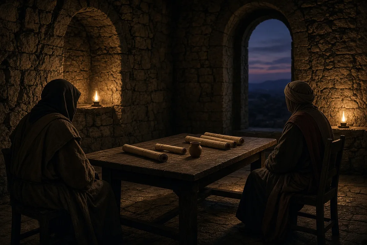 Through patient and gentle debate, Dominic persuaded Cathar leaders to abandon their teachings.