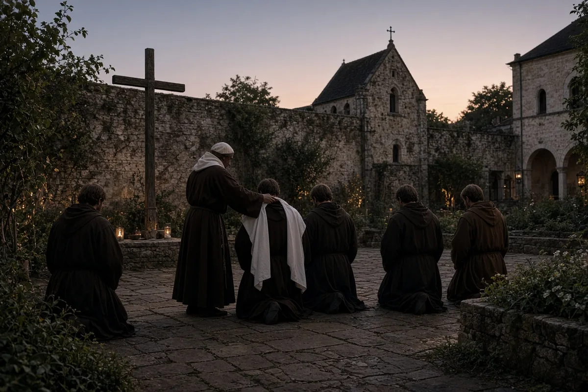 The first Dominican community was founded at Prouille in 1206 to train preachers.