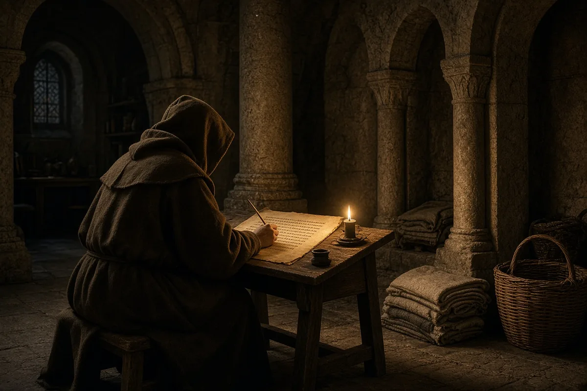 Rabanus Maurus maintained his scholarly writing even as the abbey became a refuge after the 845 raids.