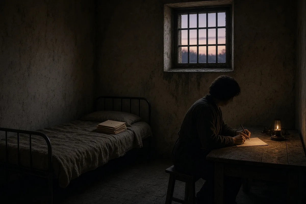 While imprisoned, Bonhoeffer wrote letters exploring the idea of costly grace.