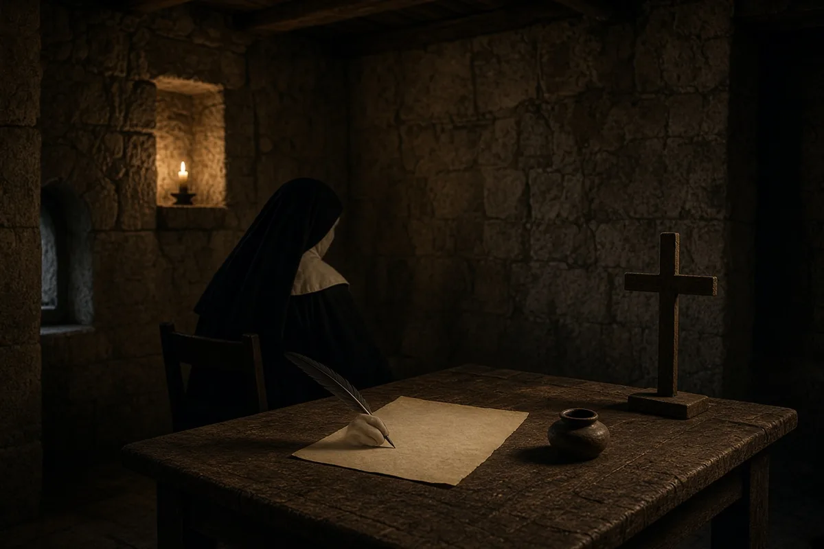 Teresa began composing her spiritual writings while planning the Carmelite reform.