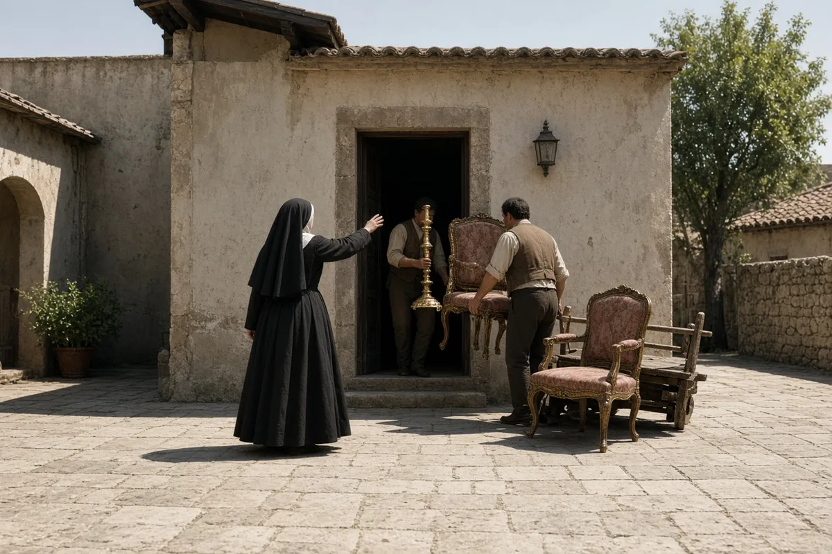 The first Discalced Carmelite house rejected all unnecessary possessions.