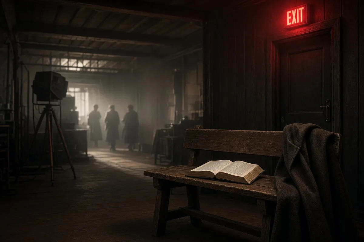 The decision followed directly from the on-set Scripture reading with his co-star.