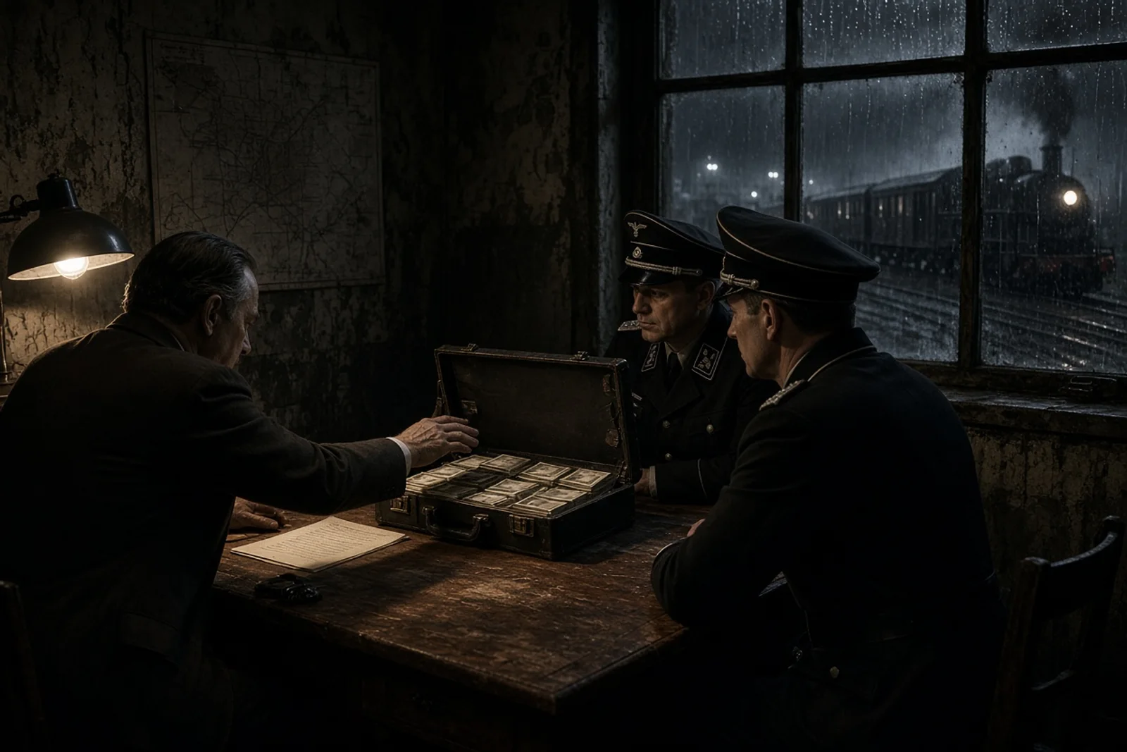 Oskar Schindler Protects His Jewish Workers