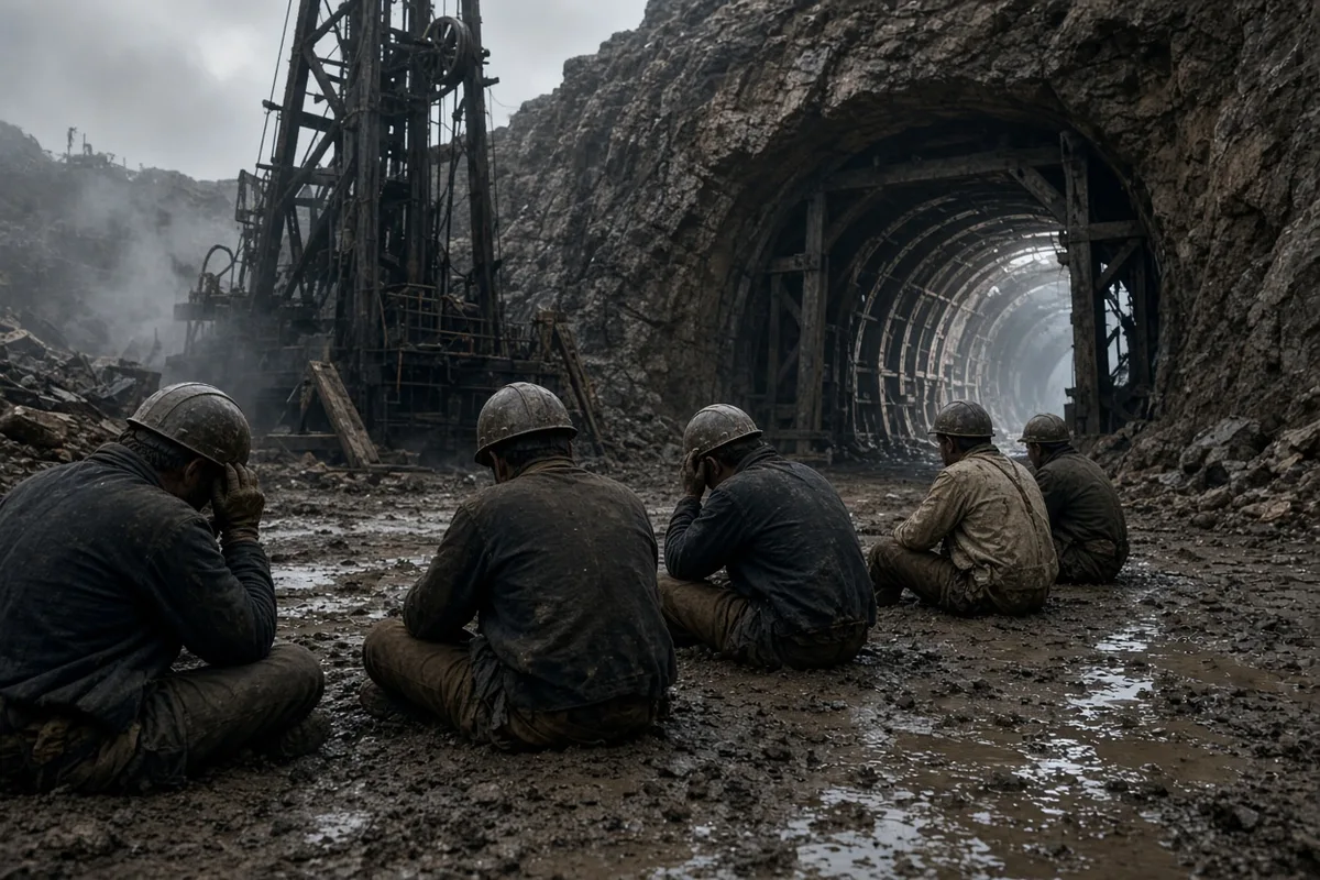 After forty-five hours, rescuers broke through the rock, connecting a tunnel to the well casing near Jessica.