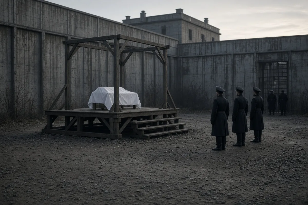 Ishii went to his execution in 1918 expressing calm acceptance and Christian faith.