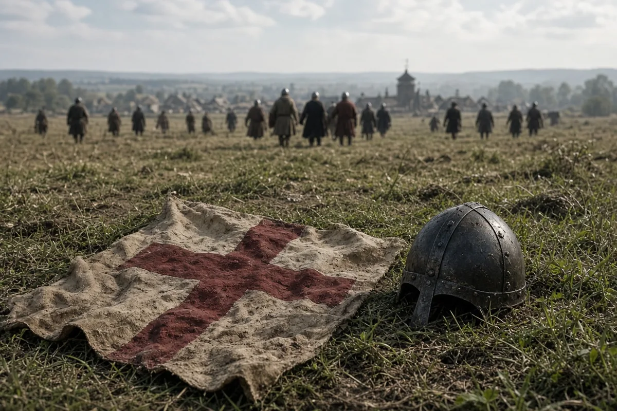 Olaf met his death in combat against a coalition of rivals at Stiklestad in 1030.