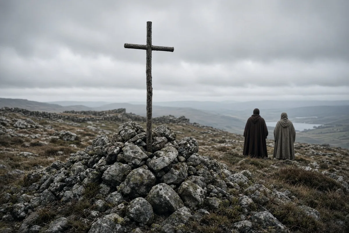 Sagas later recorded Olaf's death as martyrdom, leading to his veneration as Norway's patron saint.