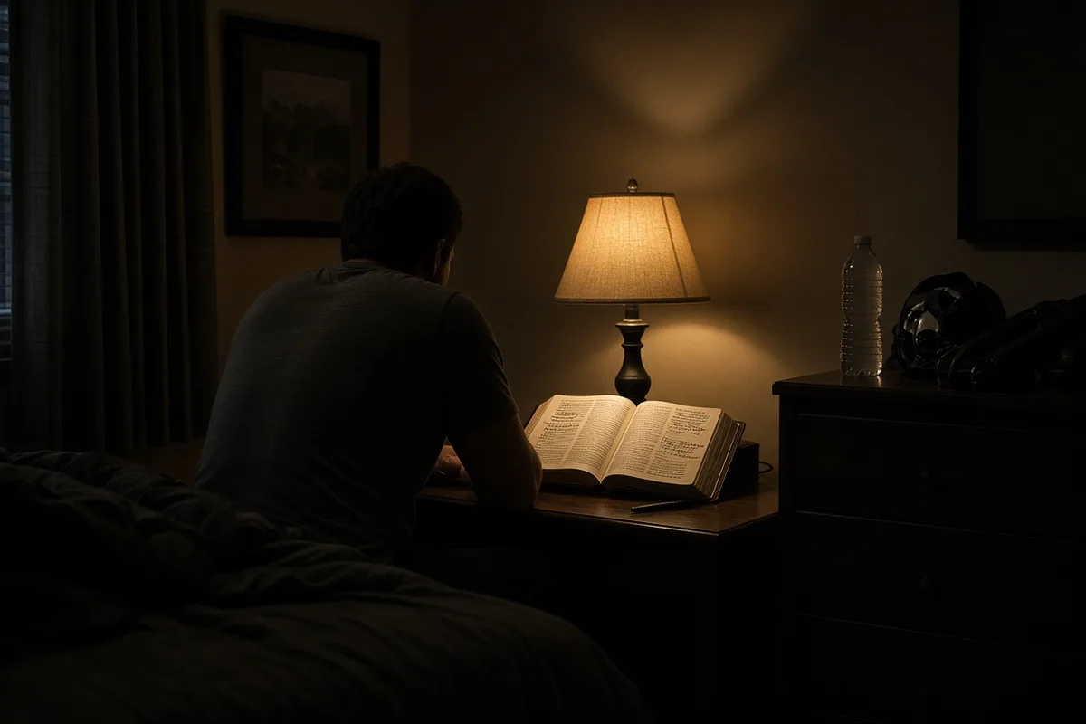 Pacquiao stated in interviews that his decision to follow Christ followed dedicated scripture reading.