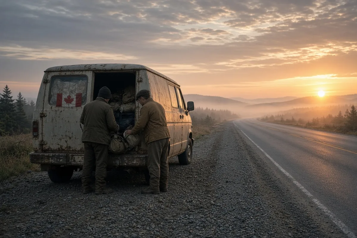 Fox and childhood friend Doug Alward traveled the Maritime provinces in a donated van, sleeping in it and showering at gas stations during the run's unnoticed early weeks.