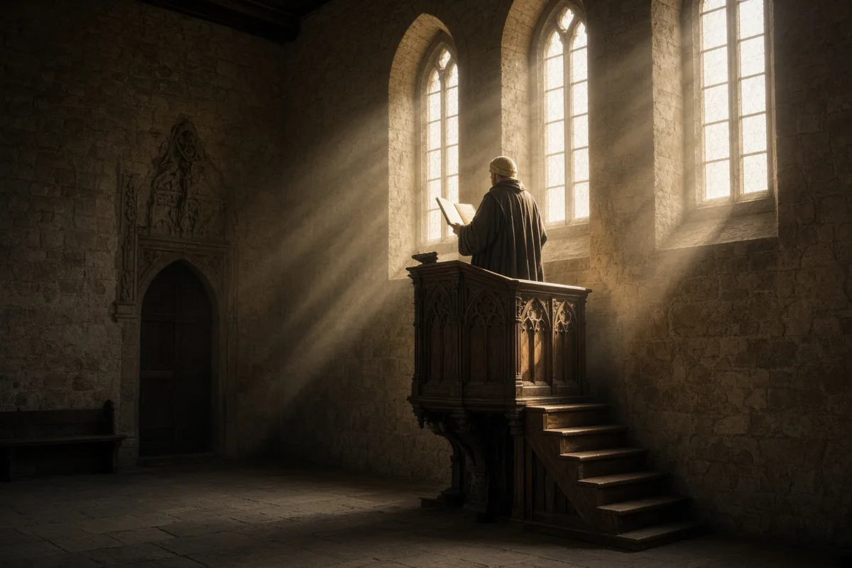 In 1402 Jan Hus began preaching reform sermons at Bethlehem Chapel in Prague.