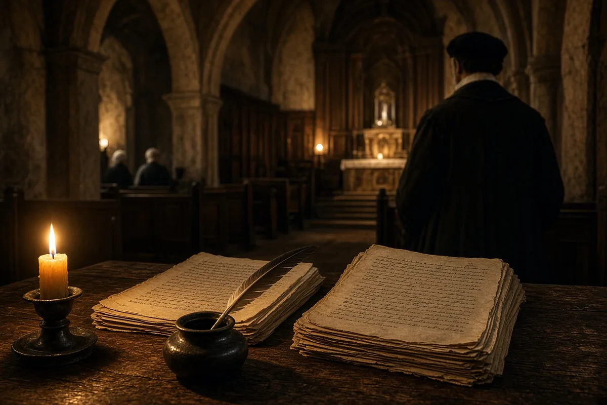 Hus wrote and distributed sermons calling for a return to biblical authority.