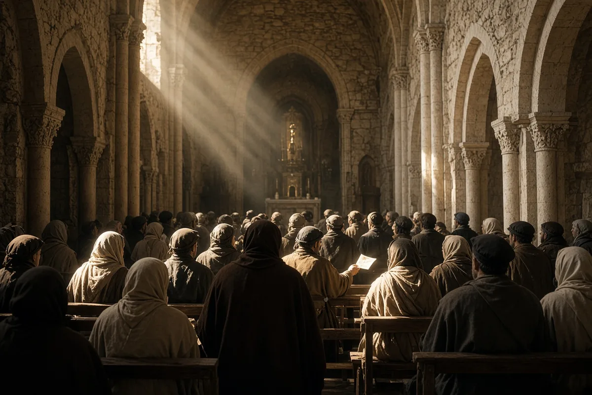 His faithful followers supported his stand against clerical corruption.