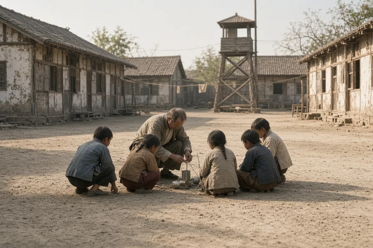 After leaving athletic fame for missionary work in China, Liddell was interned by Japanese forces during World War II, where he taught science to children with improvised equipment until his death in 1945.