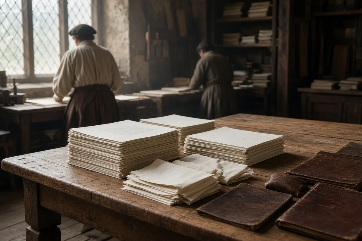 Approximately 180 copies of the 42-line Bible were completed by 1455, multiplying access to Scripture across Europe.