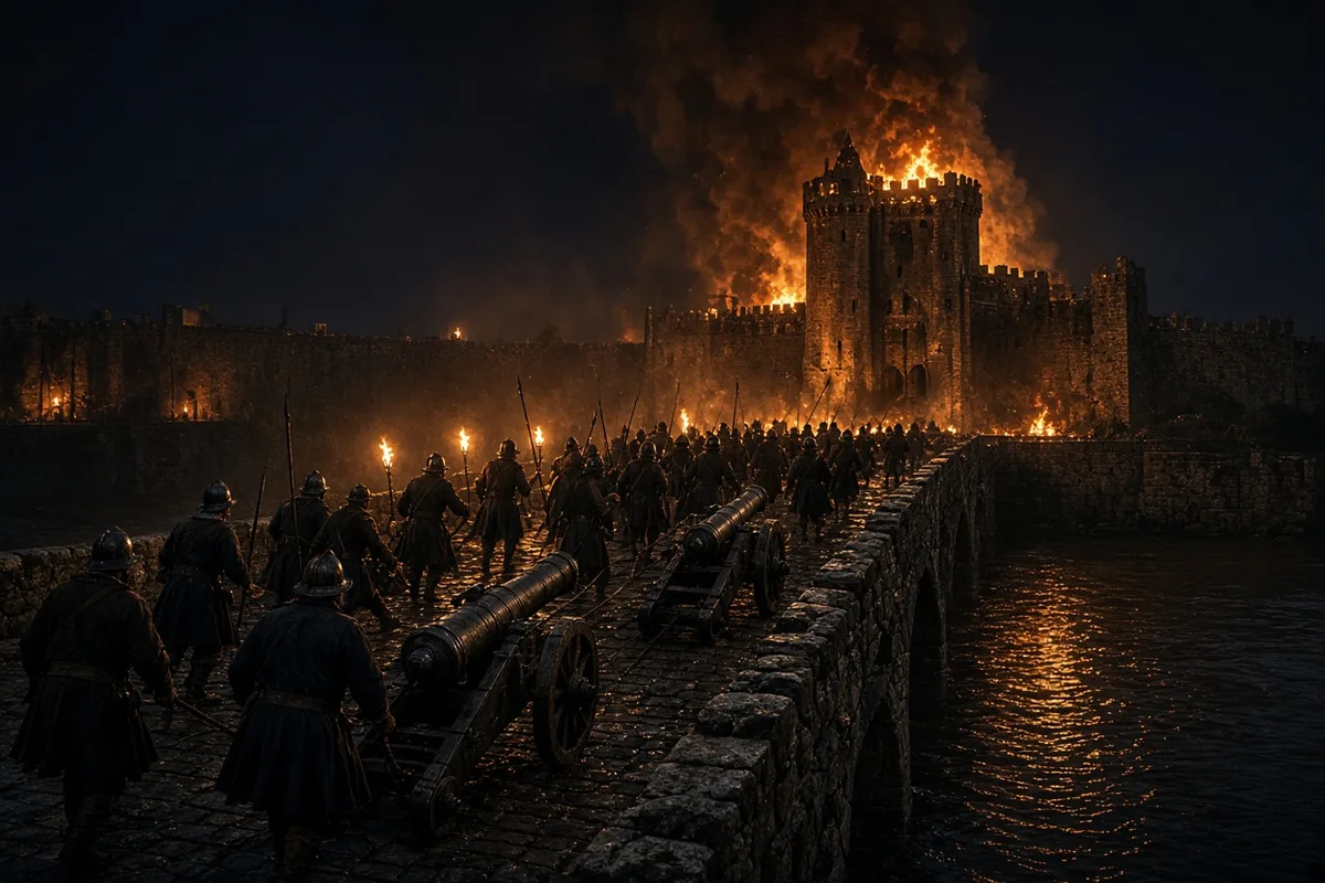The fall of the Tourelles on 7 May forced the English to abandon their positions around Orléans.