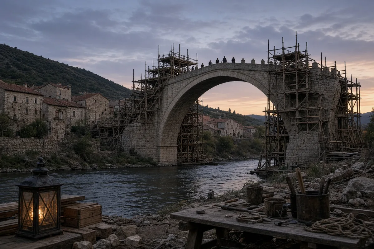 The reconstruction of the Stari Most became a lasting emblem of post-war unity in Bosnia and Herzegovina.