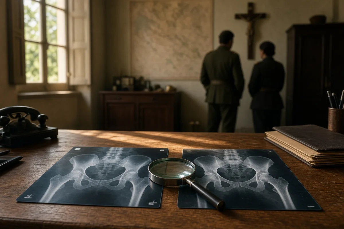 Complete regeneration of the pelvis was confirmed by Italian military doctors and the Lourdes Bureau in 1963.