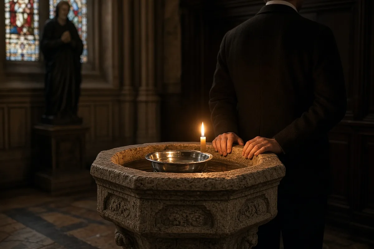 Waugh underwent the formal rites of reception into the Catholic Church in 1930.