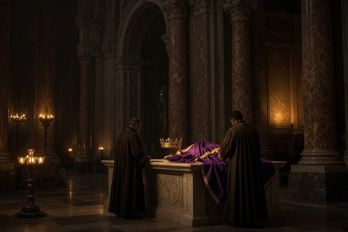 Charlemagne was crowned Emperor by Pope Leo III on Christmas Day in 800.