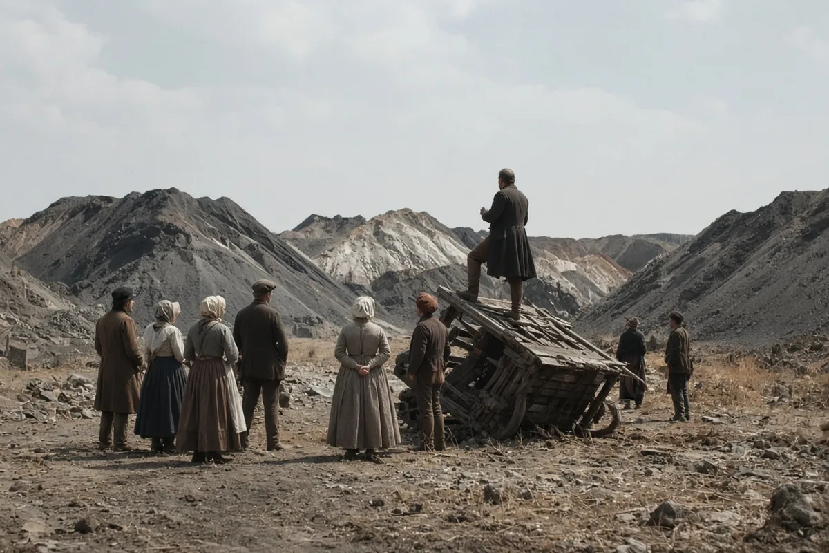 On 2 April 1739 Wesley preached for the first time in the open air to a crowd gathered near the Bristol coal pits.