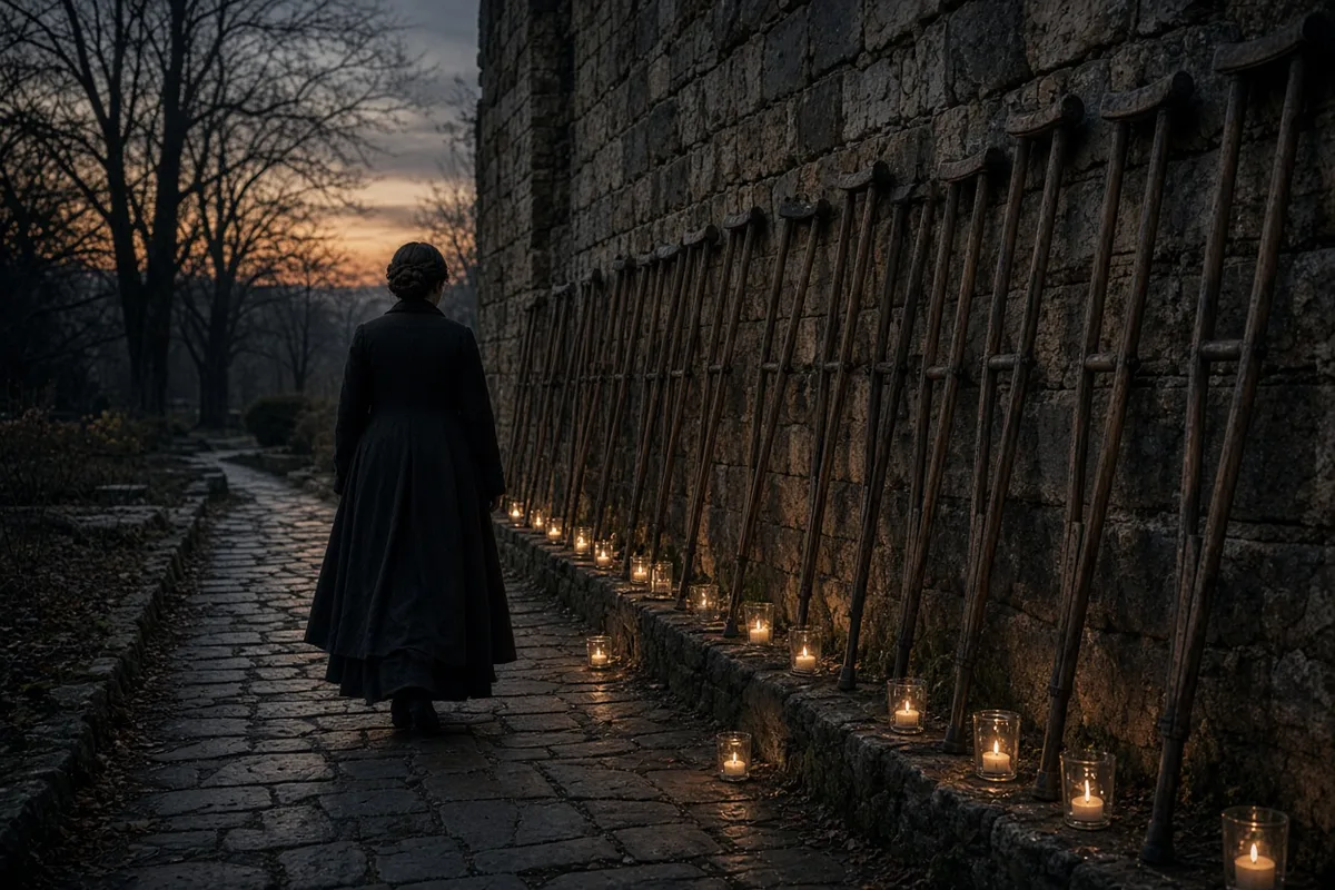Rose Verrechia walked without assistance following her cure at Lourdes.