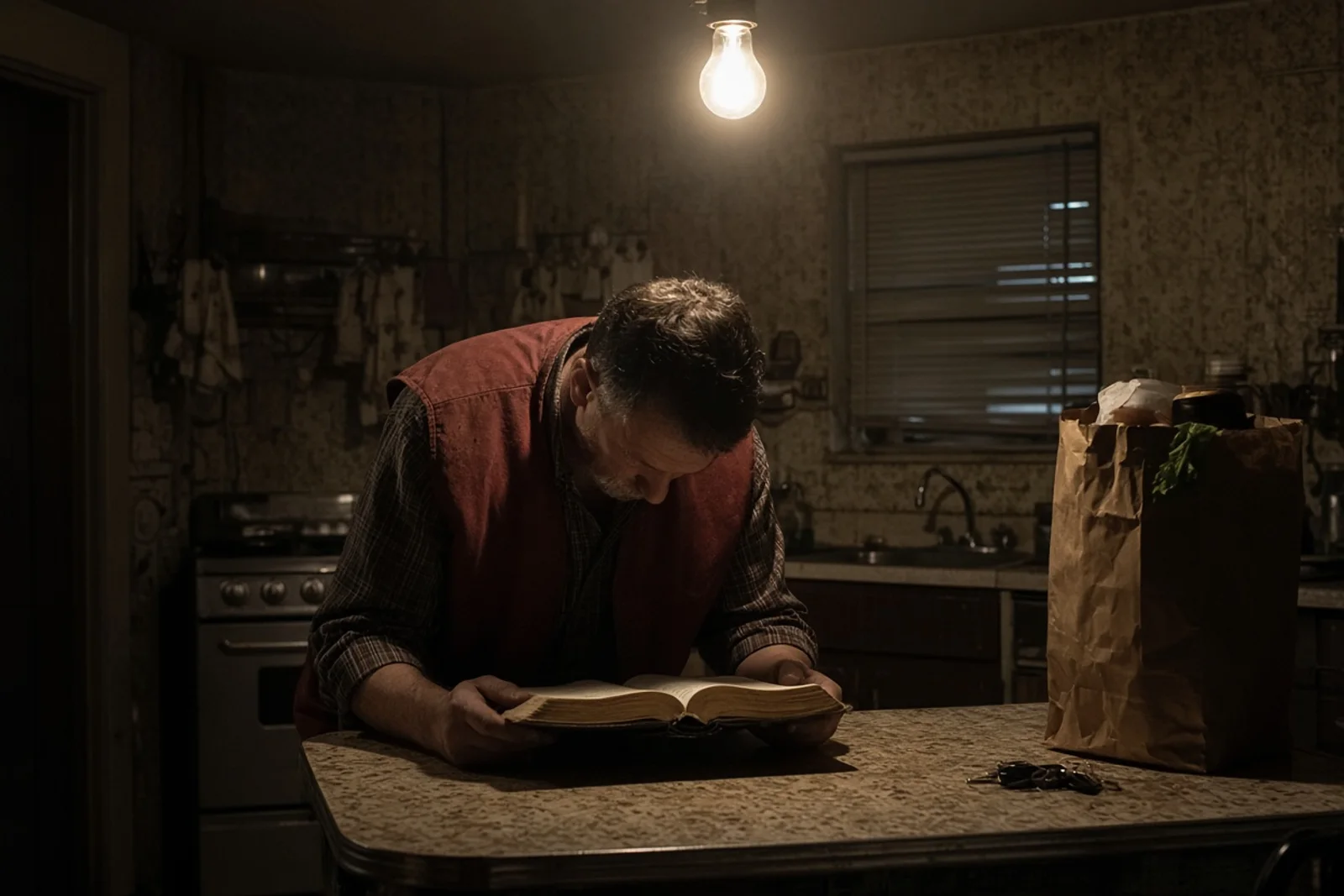 Kurt Warner Reads Bible After Grocery Job