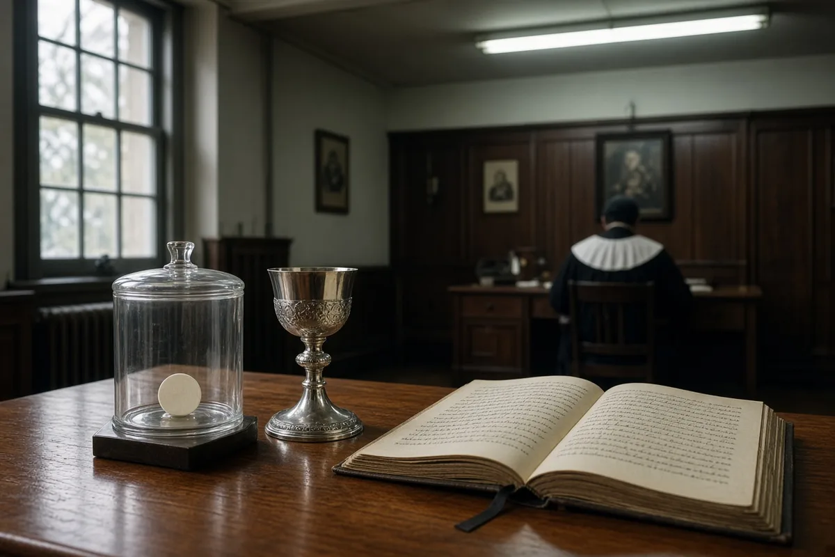 Local clergy documented the phenomenon and preserved the host for examination.