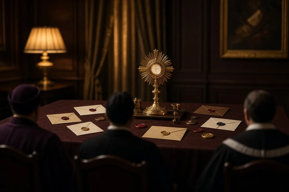 The host was formally reviewed and verified by diocesan authorities.