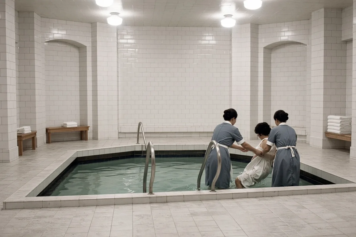 The wife underwent the Lourdes immersion bath whose effects were noted in the same 1967 medical dossier as Vittorio’s.