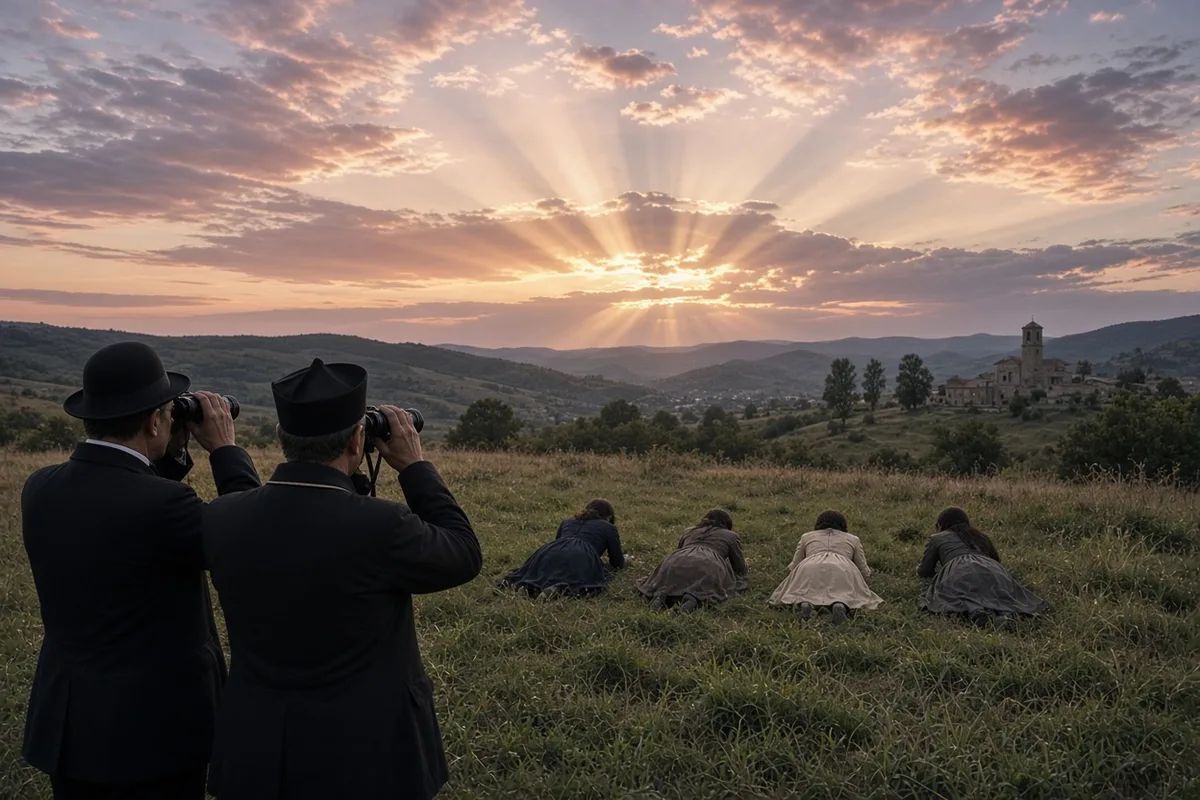 Multiple solar miracles were reported by the girls and confirmed by assembled witnesses in the surrounding fields.