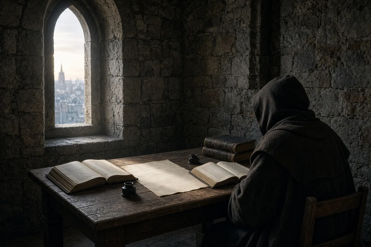 William Tyndale worked in exile to translate the New Testament from the original Greek and Hebrew languages into English.