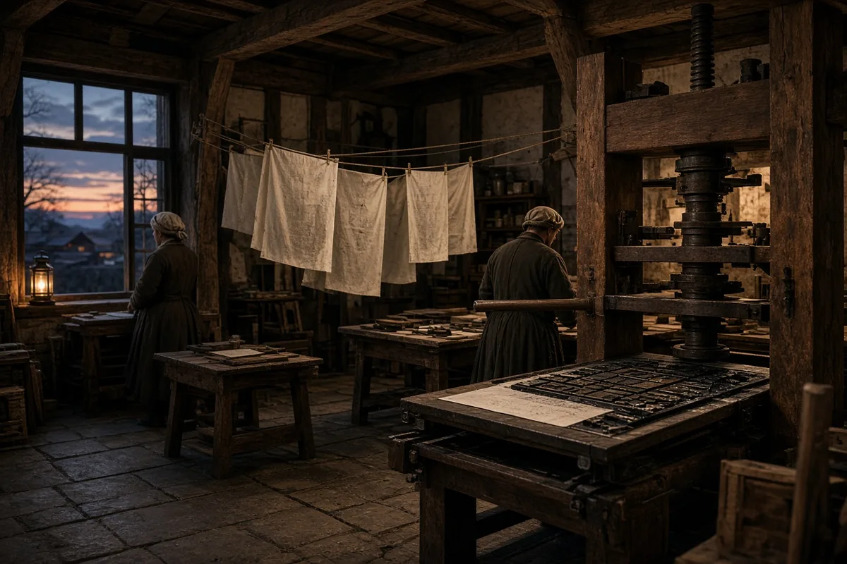 The translated New Testament was printed in Germany and smuggled into England.