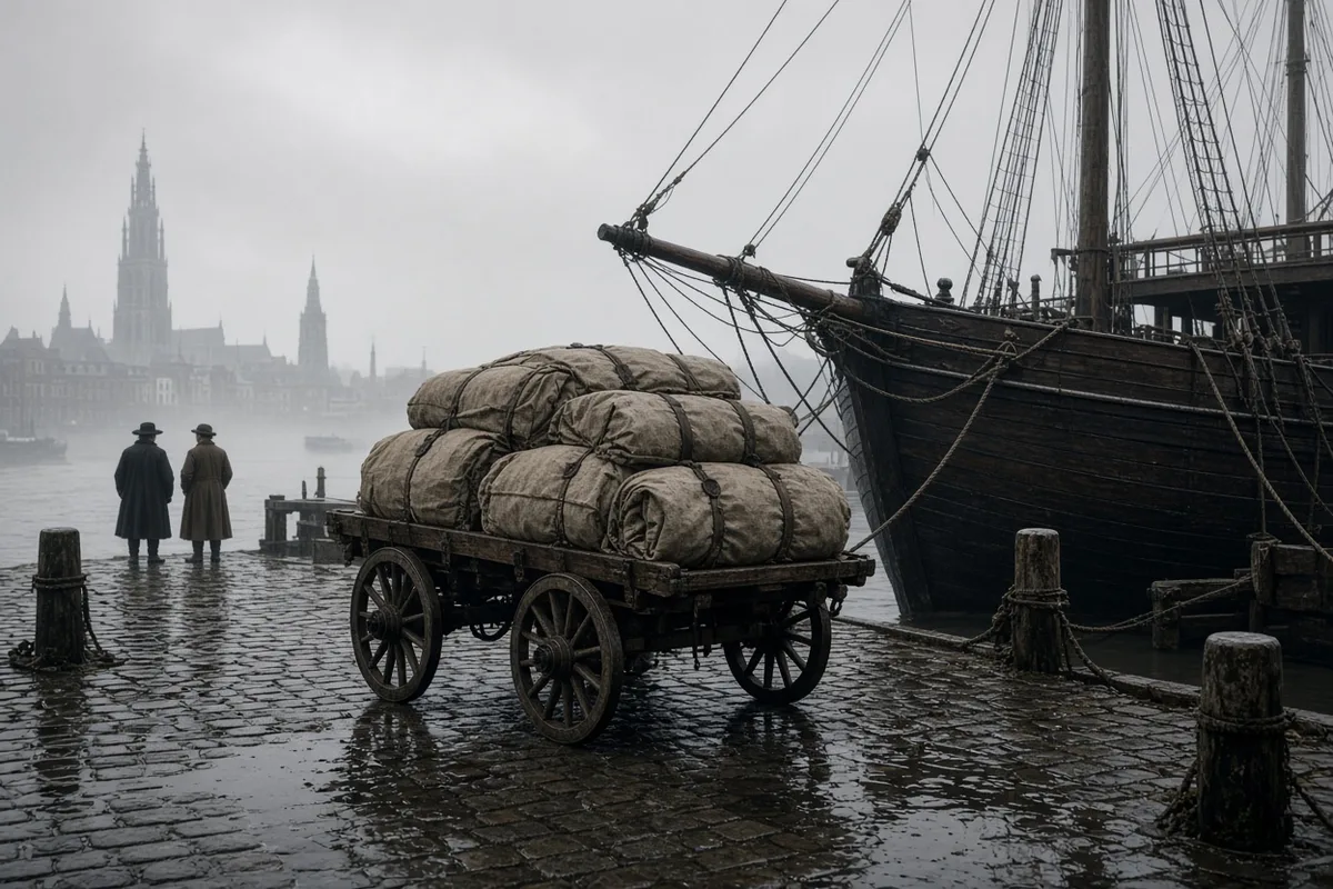 Copies of the English New Testament were concealed in cargo and shipped across the Channel.