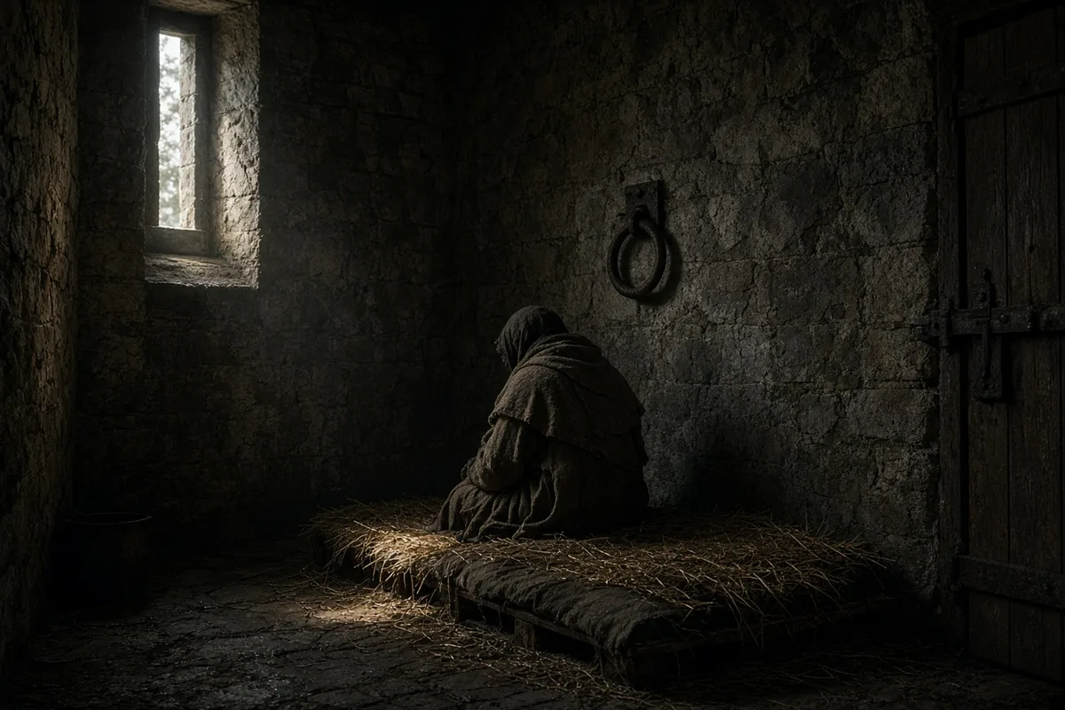 Tyndale was imprisoned for over a year on charges of heresy for his translation work.