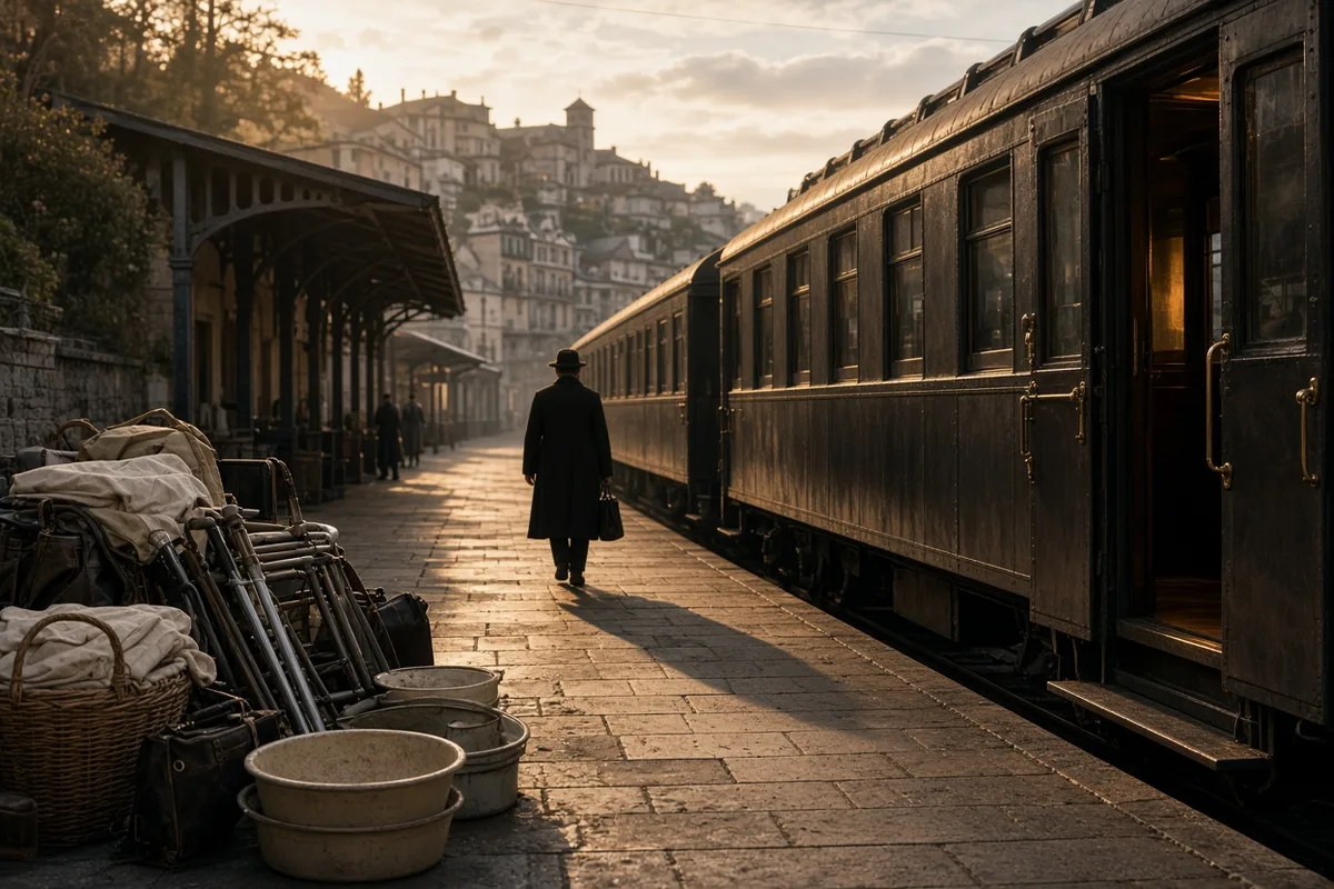 Elisa Aloi departed Lourdes in 1953 after the Medical Bureau had reviewed her case.