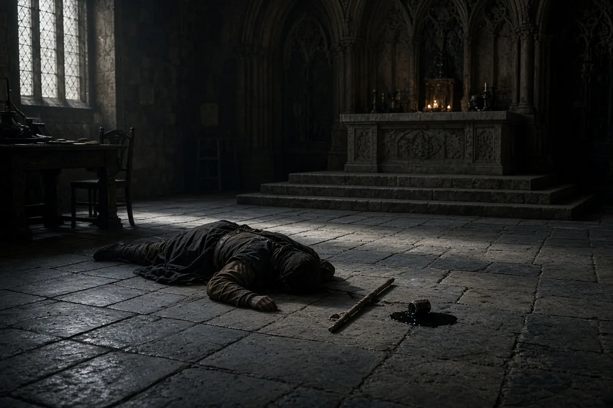 Thomas Becket was killed inside Canterbury Cathedral after years of conflict with the crown.