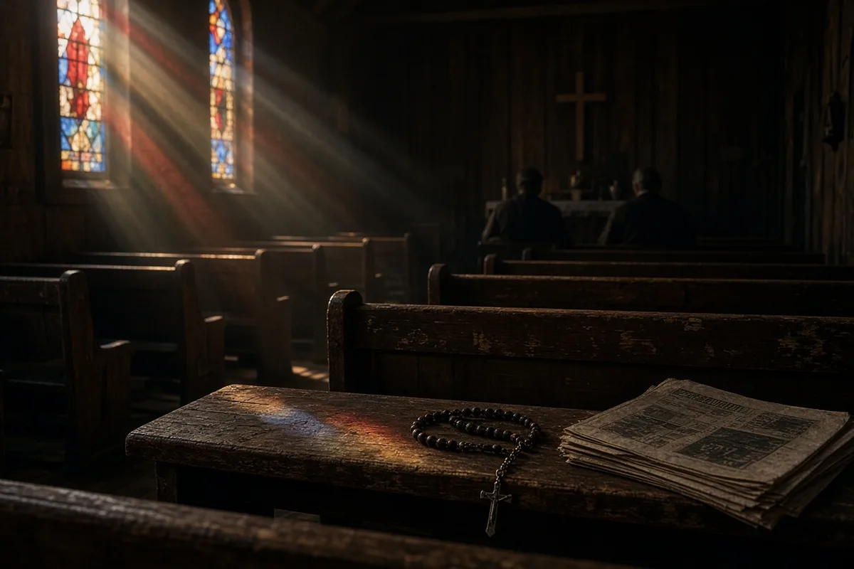 Greene attested that attending Catholic services while traveling helped shape his conversion in 1926.