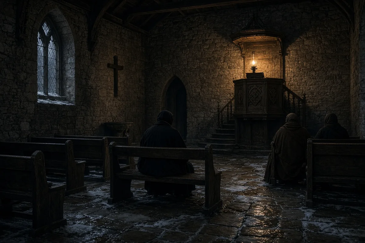 Spurgeon entered the modest chapel when the storm prevented him from reaching his intended destination.