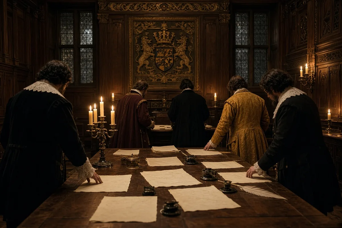 The Treaty of Münster was signed on 24 October 1648 between the Holy Roman Empire and France.