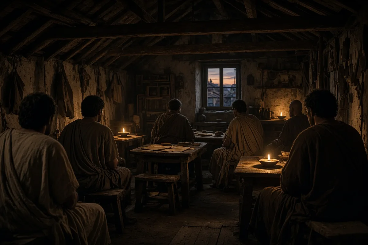 Philip Neri began hosting informal spiritual gatherings in his Roman residence in the mid-16th century.