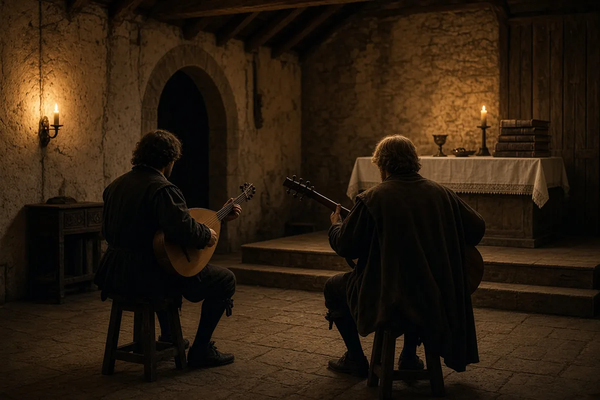 Sacred music was introduced to deepen devotion during the gatherings.