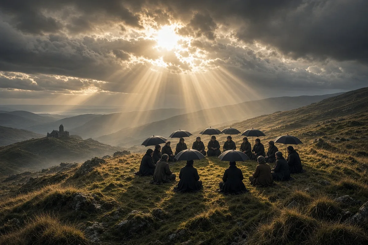 Witnesses reported unusual solar phenomena similar to those described at Fatima.