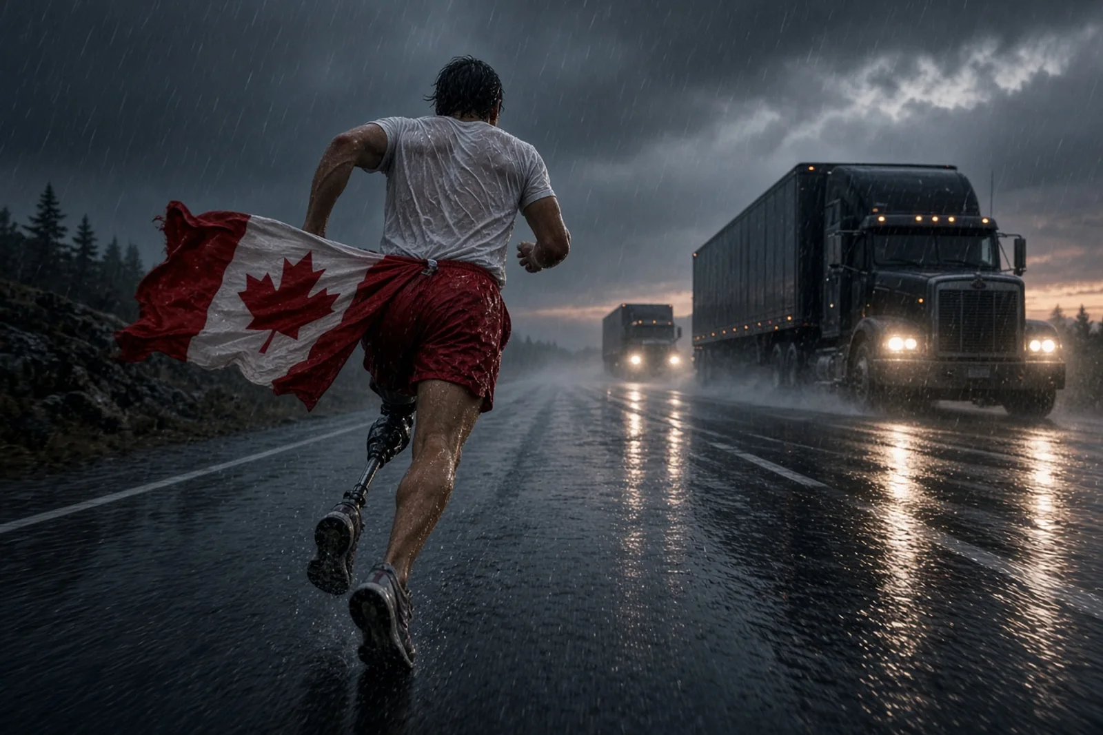 Terry Fox Runs Marathon of Hope