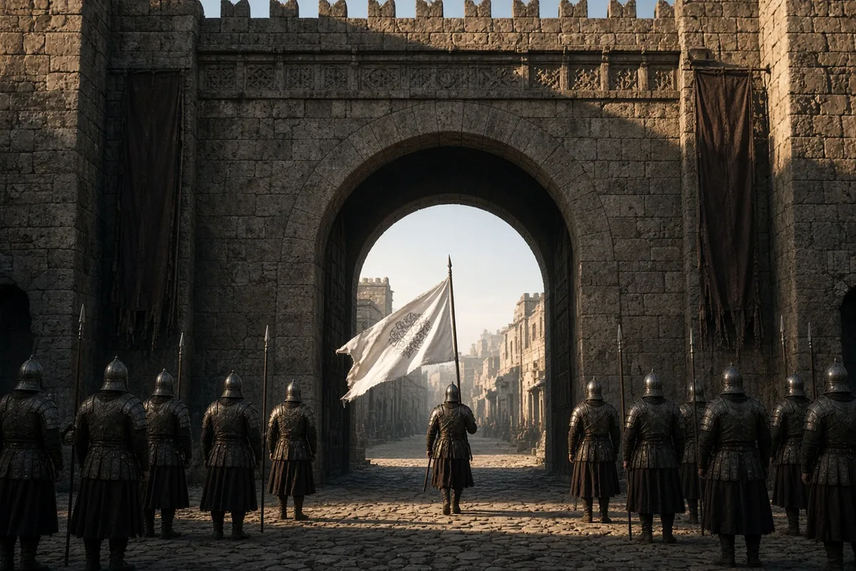 Her arrival with the banner of Christ raised the spirits of the French garrison inside Orléans.