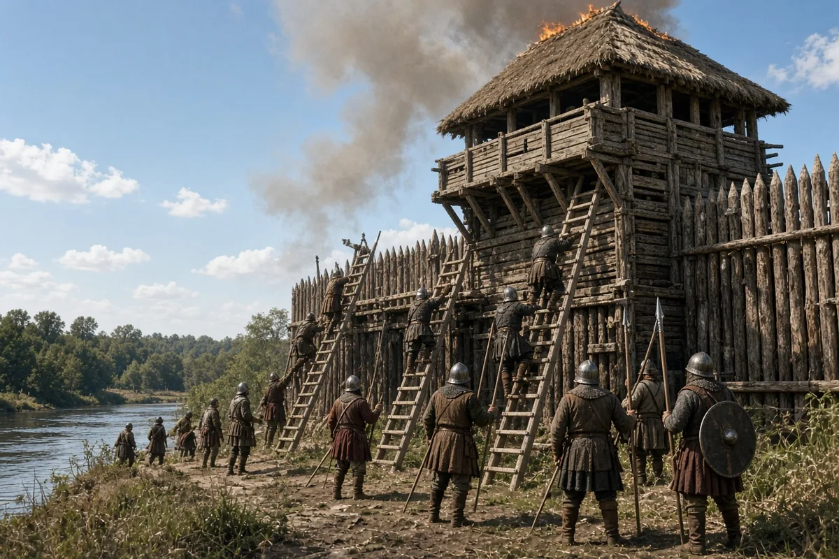 On 4 May 1429 Joan led the assault that captured the Augustins fort south of Orléans.