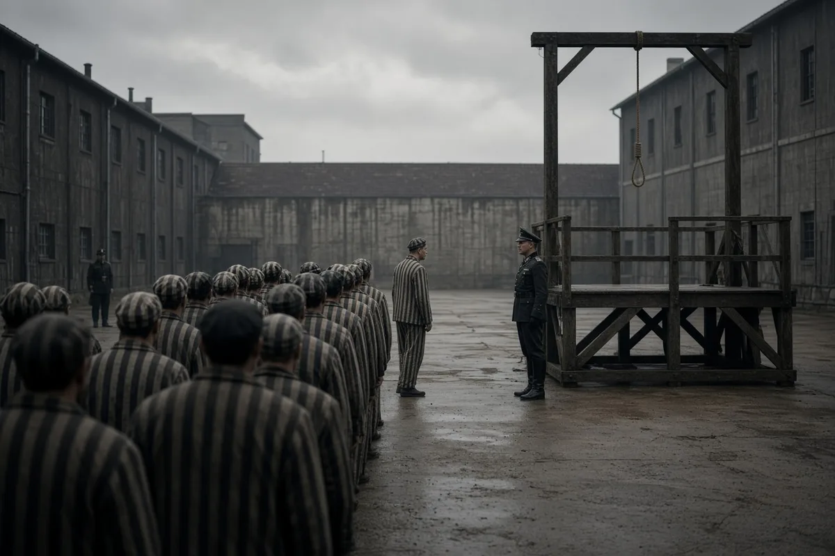 Maximilian Kolbe volunteered to take the place of Franciszek Gajowniczek in the starvation bunker.