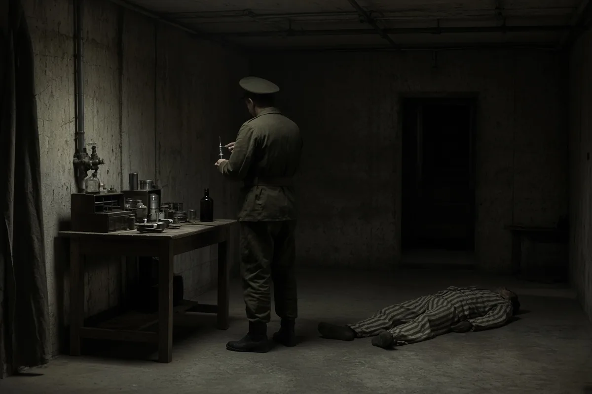 After two weeks, Kolbe was killed by lethal injection when the SS needed the bunker space.