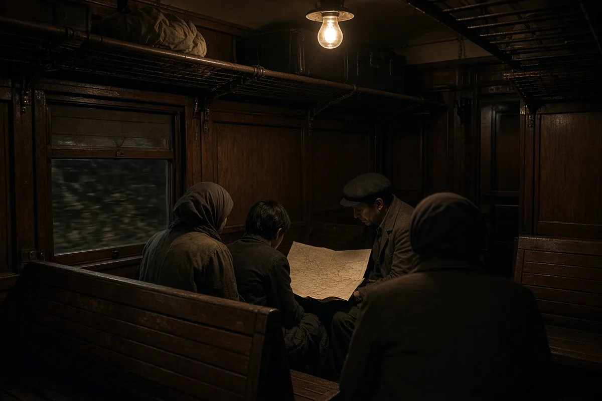 The von Trapps traveled by rail into exile in Italy and beyond.